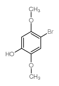 4-BROMO-2,5-DIMETHOXY-PHENOL结构式