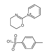 1-(5,6-dihydro-4H-[1,3]oxazin-2-yl)-pyridinium, toluene-4-sulfonate Structure