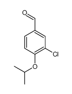 3-chloro-4-propan-2-yloxybenzaldehyde结构式
