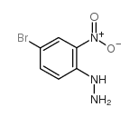4-溴-2-硝基苯肼结构式