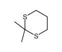 2,2-dimethyl-1,3-dithiane Structure