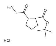 H-GLY-PRO-OTBU-HCL Structure