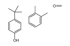 甲醛与二甲苯和4-(1,1-二甲基乙基)苯酚的聚合物结构式