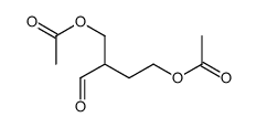 [3-(acetyloxymethyl)-4-oxobutyl] acetate Structure