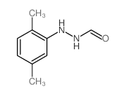N-[(2,5-dimethylphenyl)amino]formamide structure