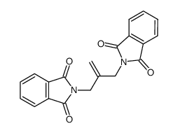 N,N'-(2-methylene-propane-1,3-diyl)-bis-phthalimide结构式