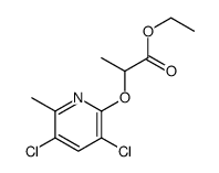 ethyl 2-(3,5-dichloro-6-methylpyridin-2-yl)oxypropanoate Structure