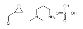 N,N-二甲基-1,3-丙二胺与环氧氯丙烷硫酸酯的聚合物结构式