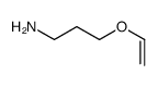 3-(乙烯基氧基)丙-1-胺结构式