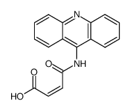 N-(9-Acridinyl)Maleamic Acid结构式