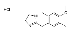 2-[(4-methoxy-2,3,5,6-tetramethylphenyl)methyl]-4,5-dihydro-1H-imidazole,hydrochloride结构式