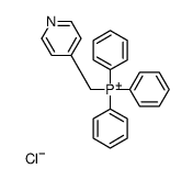 (4-吡啶基甲基)三苯基氯化鏻结构式