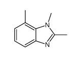 1H-Benzimidazole,1,2,7-trimethyl-(9CI) Structure