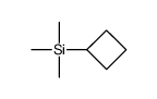 cyclobutyl(trimethyl)silane Structure