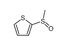 (+/-)-2-(methylsulfinyl)thiophene结构式