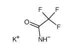 trifluoroacetamide potassium salt Structure