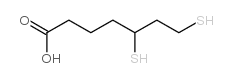 (+/-)-Dihydrolipoic acid structure
