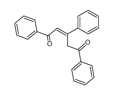 1,3,5-Triphenyl-2-pentene-1,5-dione结构式