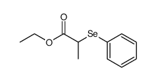 ethyl α-phenylselanylpropionate结构式