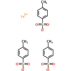 Iron(3+) tris(4-methylbenzenesulfonate) Structure