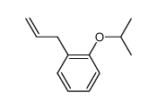 1-allyl-2-isopropoxybenzene结构式