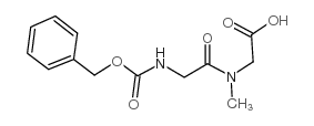 N-苄氧羰基甘氨酰肌氨酸结构式