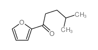 1-Pentanone,1-(2-furanyl)-4-methyl- Structure