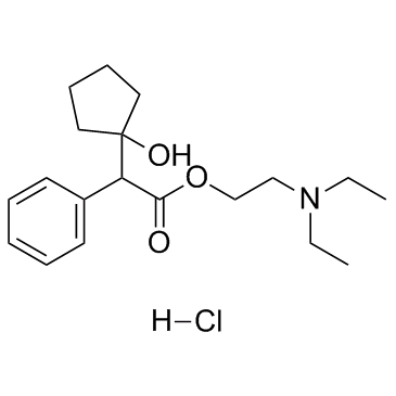 盐酸Cyclodrine结构式