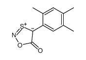 4-(2,4,5-Trimethylphenyl)-1,3,2-oxathiazolylium-5-olat Structure