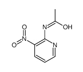 N-(3-硝基-2-吡啶)-乙酰胺结构式