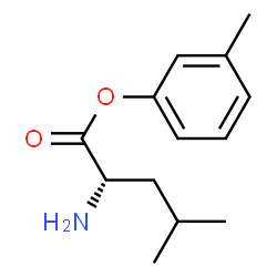 Leucine, m-tolyl ester, L- (8CI) Structure