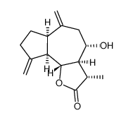 8α-hydroxyl-11βH-11,13-dihydrodehydrocostuslactone Structure