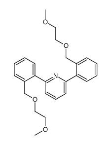 2,6-bis[2-(2-methoxyethoxymethyl)phenyl]pyridine Structure