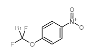 4-(溴二氟甲氧基)硝基苯结构式