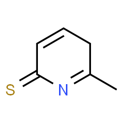 2(5H)-Pyridinethione,6-methyl-(9CI) Structure
