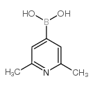 2,6-二甲基-吡啶-4-硼酸结构式
