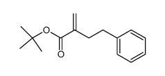 1,1-dimethylethyl α-methylenebenzenebutanoate Structure