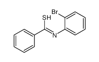 N-(2-bromophenyl)benzenecarbothioamide Structure
