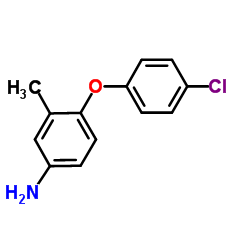 4-(4-Chlorophenoxy)-3-methylaniline Structure