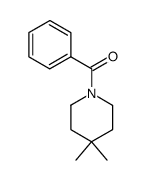 1-benzoyl-4,4-dimethyl-piperidine结构式