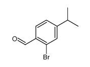 2-Bromo-4-isopropylbenzaldehyde Structure