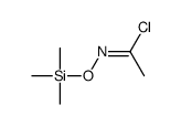 N-trimethylsilyloxyethanimidoyl chloride结构式