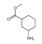 Cyclohexanecarboxylic acid, 3-amino-, Methyl ester Structure