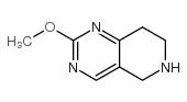 2-methoxy-5,6,7,8-tetrahydropyrido[4,3-d]pyrimidine Structure
