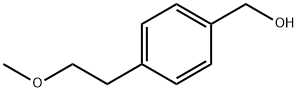 (4-(2-甲氧基乙基)苯基)甲醇结构式