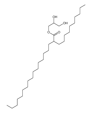 2,3-dihydroxypropyl 2-decyloctadecanoate Structure