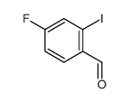 4-氟-2-碘苯甲醛结构式