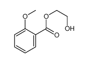 2-hydroxyethyl 2-methoxybenzoate Structure