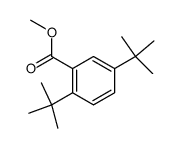 methyl 2,5-di-tert-butylbenzoate Structure
