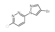 3-(4-溴-1H-吡唑-1-基)-6-氯吡嗪e结构式